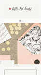 Mobile Screenshot of littlebitheart.com